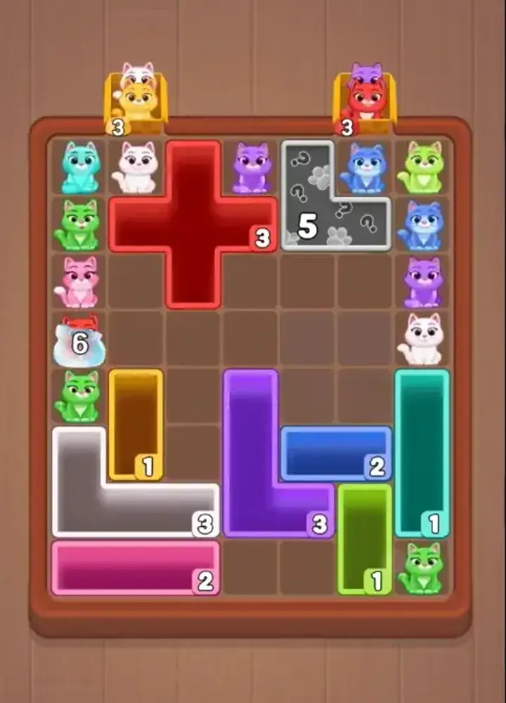 Catdom Color Hole level 27 walkthrough preview card